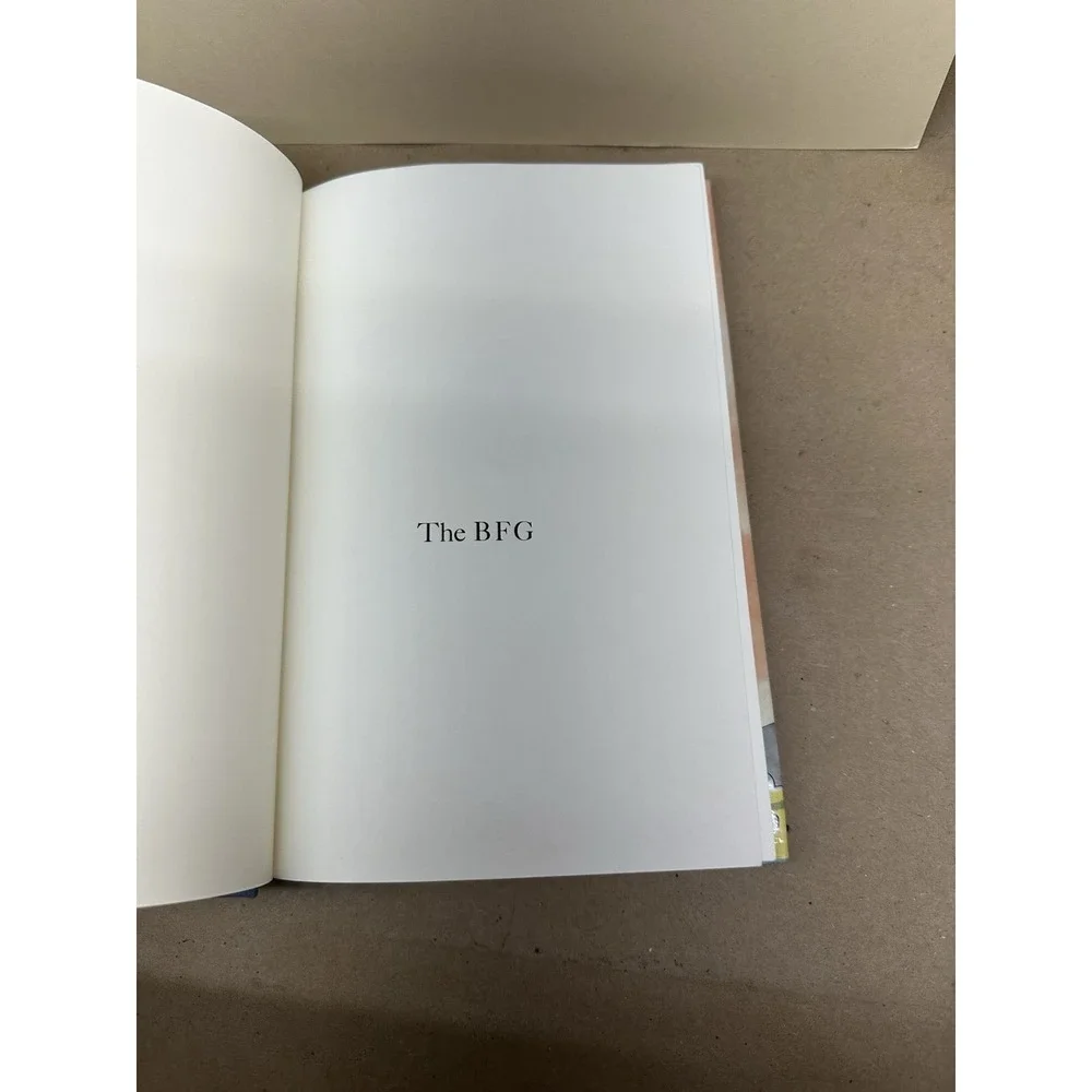 The BFG by Roald Dahl (Hardcover) First American Edition 1982